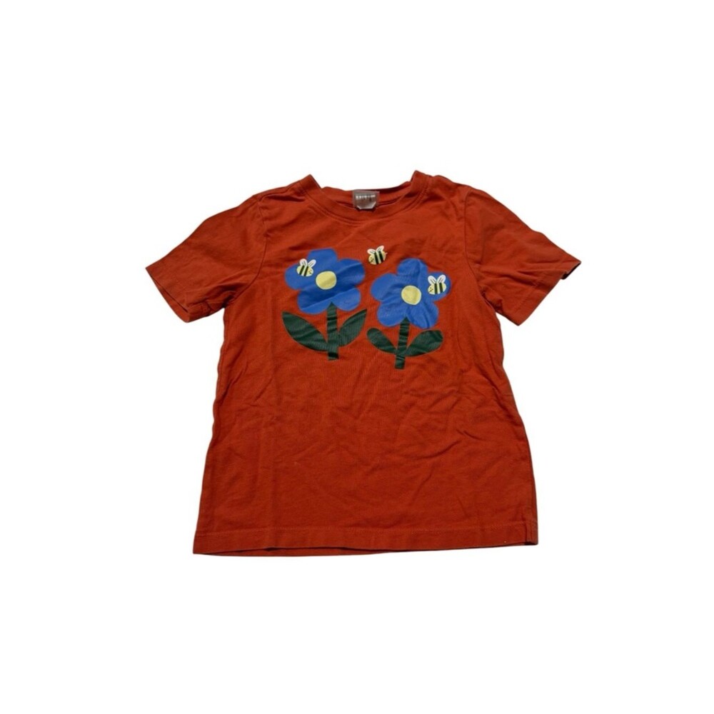 Hanna Andersson Floral Graphic Short Sleeve T-Shirt